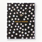 Hello Friend Daisy Bracelet Greeting Card