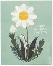 Goodness Daisy Thank You Card
