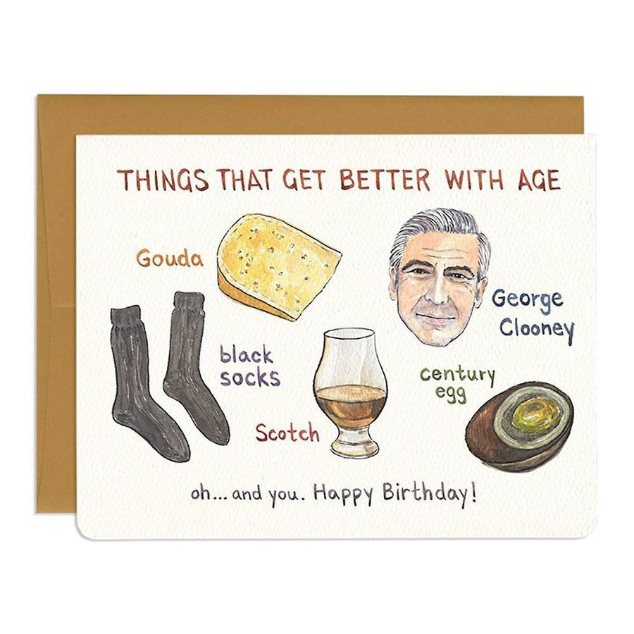 Better With Age Birthday Card