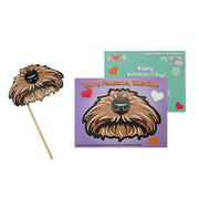 Funny Face Pet Mask Valentine Card Set