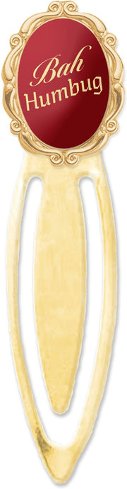 Bah Humbug Metal Clip Bookmark
