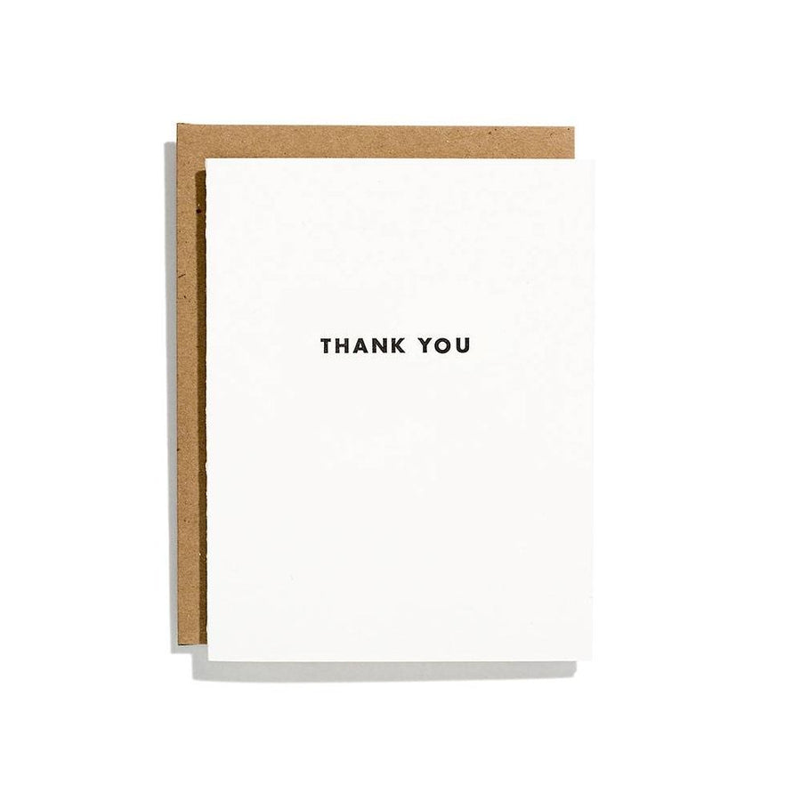 Futura Thank You Card