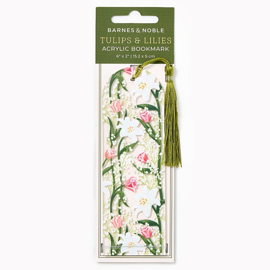 Tulip & Lilies Acrylic Bookmark
