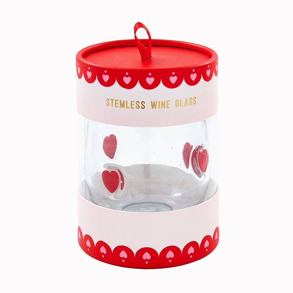 Heart Icon Wine Glass