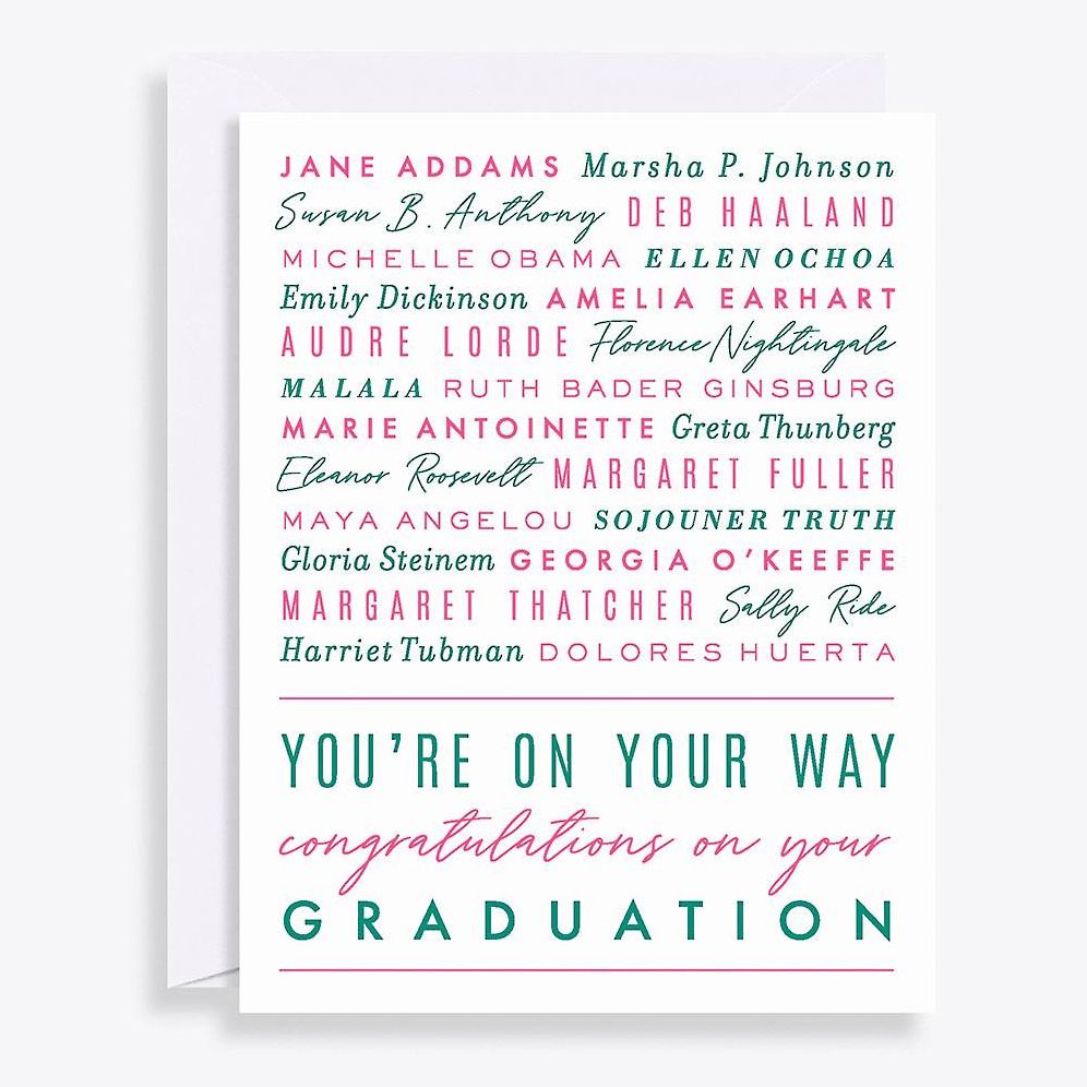 You're On Your Way Graduation Card