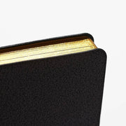 Black Leatherette Perpetual Planner