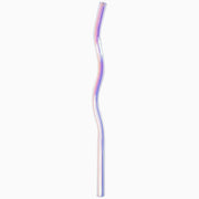 Wavy Glass Straws