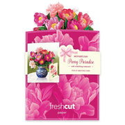 Peony Pop Up Mother's Day Card