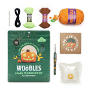 Hal the Jack-o-Lantern Glow in the Dark Learn to Crochet kit