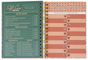 2026-2027 Bando 17 Month Medium Planner, Pink Tile Floral