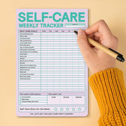 Self-Care Weekly Tracker Knock Knock Pad