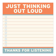 Thinking Out Loud Large Sticky Notes