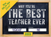 Why You're The Best Teacher Ever