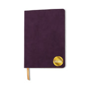 Plum Vegan Suede Journal 6" x 8"