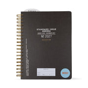 2026-2027 Black Standard Issue Weekly Desk Planner
