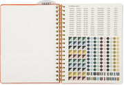 2026-2027 Tangerine Standard Issue Weekly Desk Planner