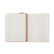 2026-2027 Tangerine Standard Issue Weekly Desk Planner