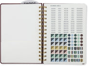 2027 Standard Issue Maroon Weekly Desk Planner