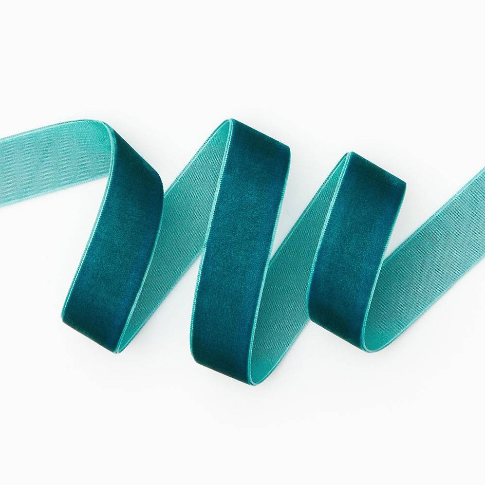 Velvet Blue Ribbon 1" 5 YD