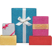Gold Glitter Wrapping Paper