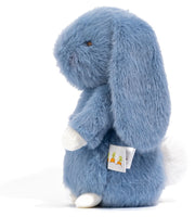 Cuddly Spring Bunny Blue Plush