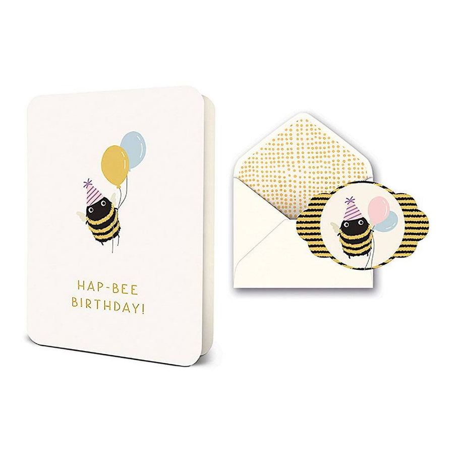Hap-Bee Birthday Bee Card