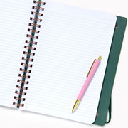 Limited Edition Paper Wasp Sage Faux Leather Semi Concealed Journal