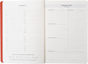 2027 Colorblock Weekly Desk Planner