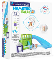 MAGNA-TILES® Hamster Ball 13-Piece Magnetic Construction Set, The Original Magnetic Building Brand