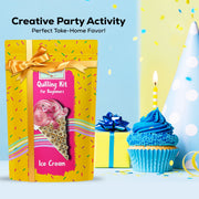 Ice Cream Paper Quilling Craft Kit