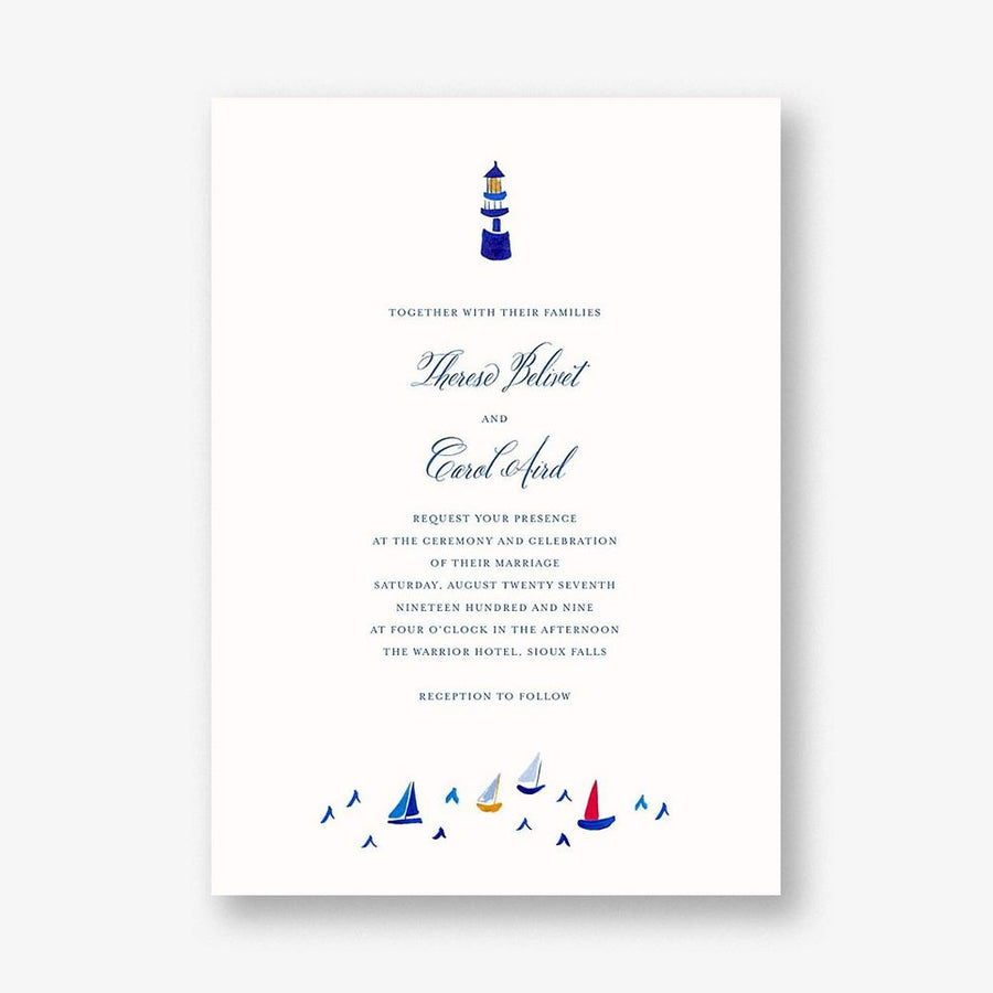 Mr. Digby Wedding Invitation