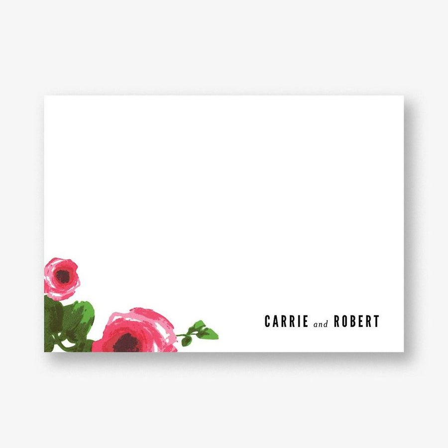 Rose Bed Stationery