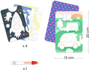 DJECO On the Road Magic Coloring