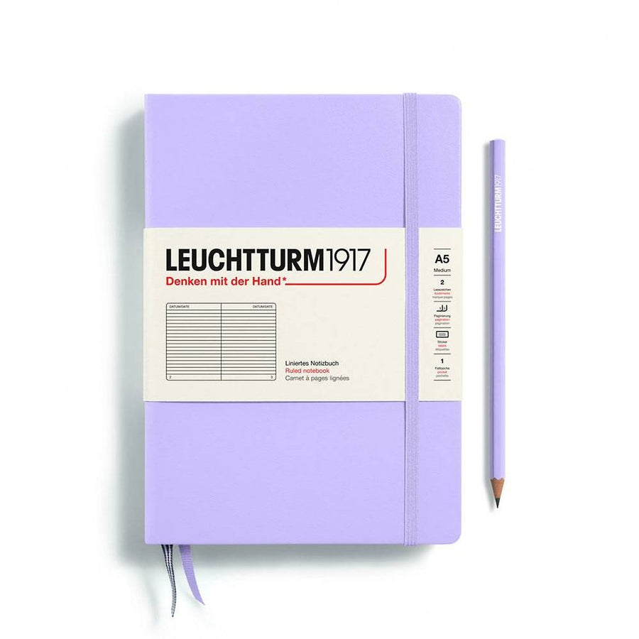 Leuchtturm1917 Lilac Medium Ruled Journal
