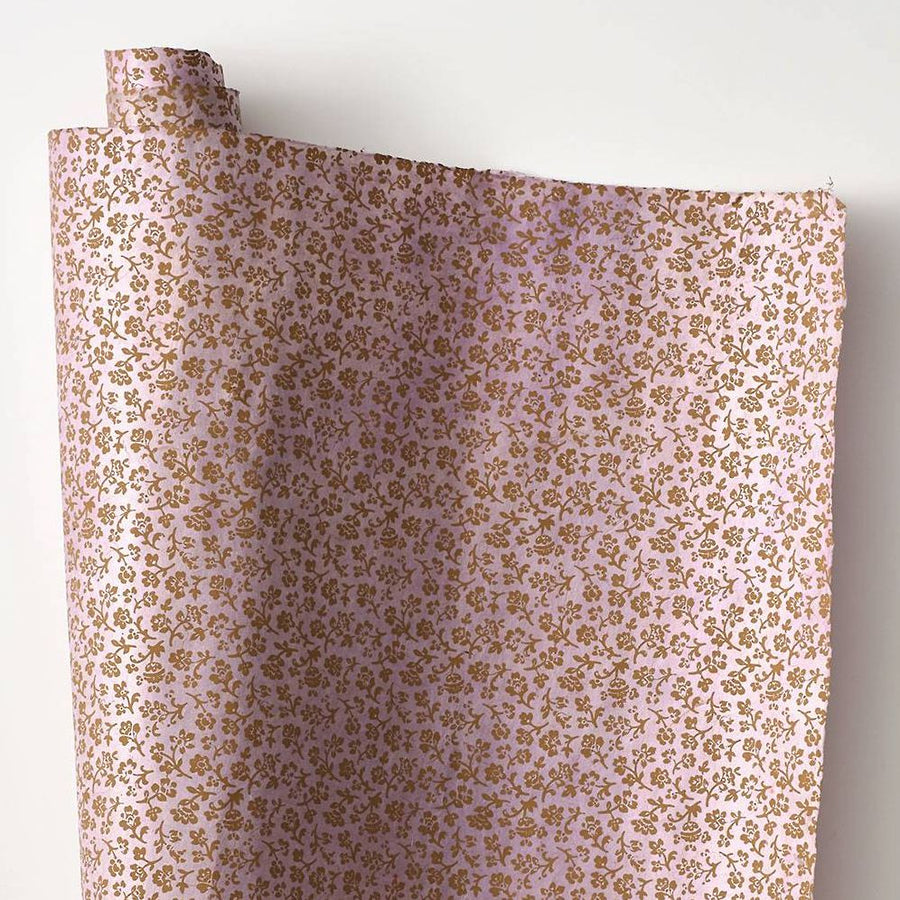 Lavender Wild Dove Florals Handmade Paper