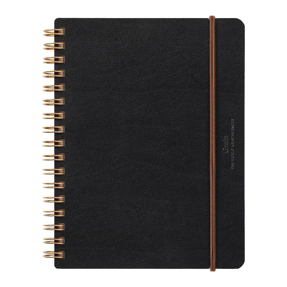 WM Ring Notebook Grain B6 Variant Black