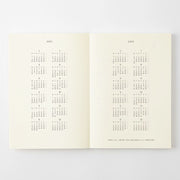 2027 Midori MD Notebook Diary A5