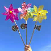 Rainbow, Pink, Yellow Windmill assortment