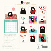 2027 Bear Wall Calendar