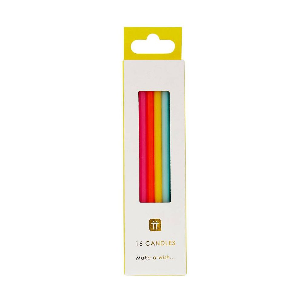 Tall Colorful Candles