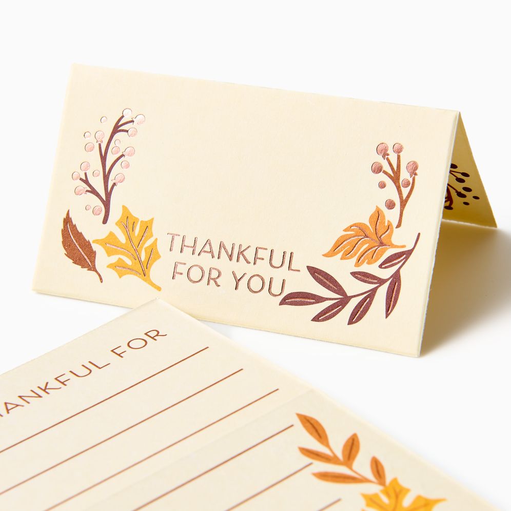 Thankful Fill-In Placecards