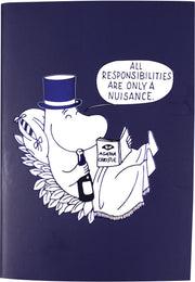 A6 Notebook - Moomin - Moomin Papa