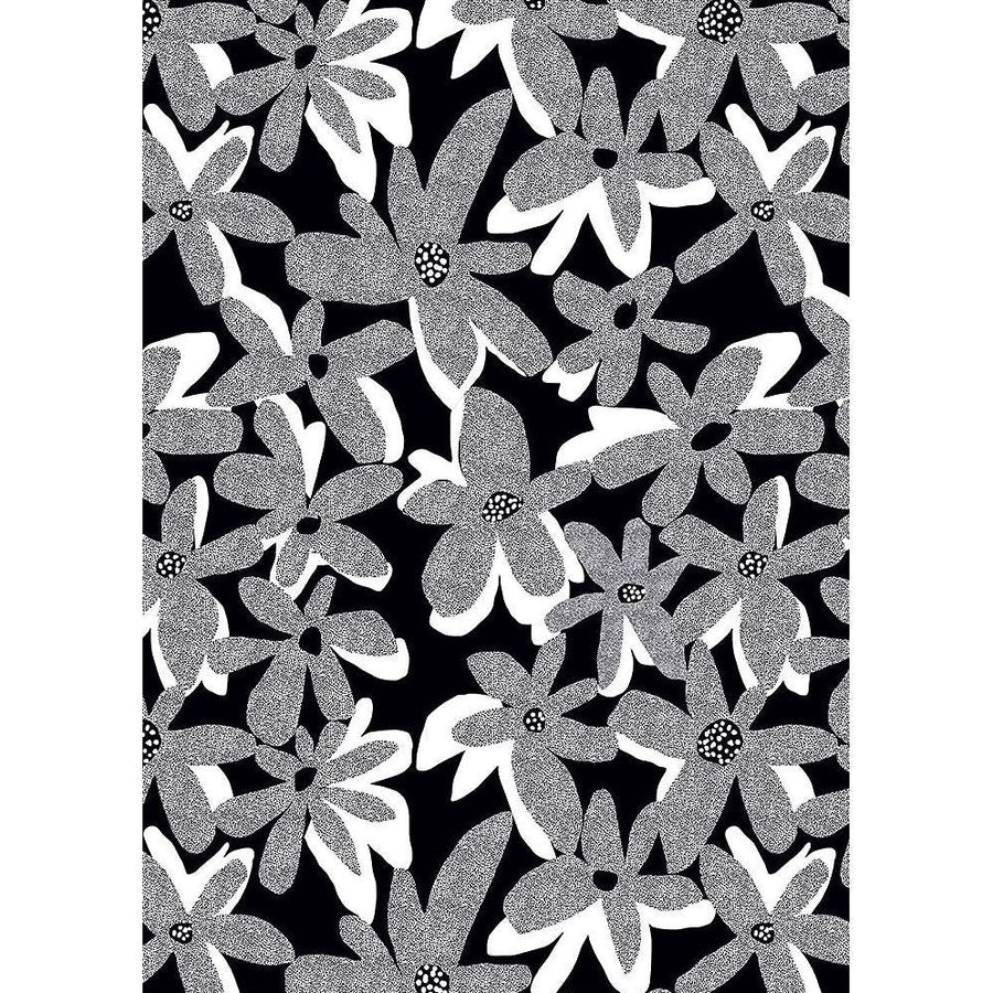 Dark Bloom Flat Wrap