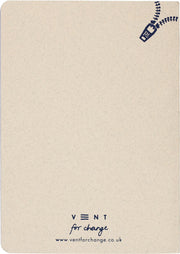 Reclaim Pearl Cotton Recycled A5 Notebook