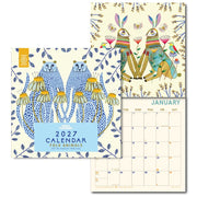 2027 Folk Animals Art Calendar