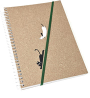 Spiral Cat and Dog Notebook - Exclusive
