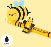 Legami Bee Erasable Gel Pen - Black Ink