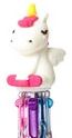 Legami Mini 4-Color Ballpoint Pen - Mini Magic Rainbow - Unicorn