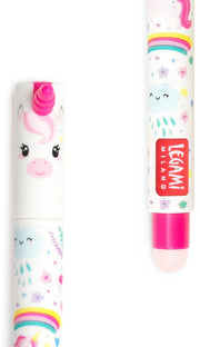 Legami Unicorn Erasable Gel Pen - Pink Ink