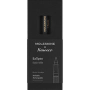 Moleskine Kaweco Ballpoint Pen, Black, Medium Point (0.7 MM), Blue Ink